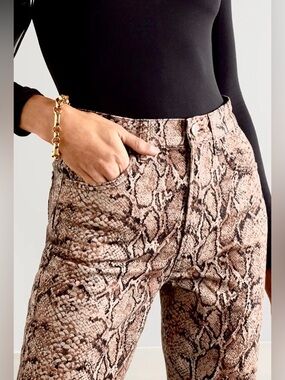Two Faced Snakeskin Pants